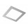 Downlight panel LED Cuadrado 170x170mm Gris Plata 13W